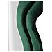 Specchio Con Cornice Onde 4 - Verde - Mdf - 58x4x160 Cm - Foto miniatura 4