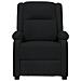 Poltrona Elettrica Reclinabile Nera In Tessuto - Foto miniatura 3