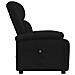 Poltrona Elettrica Reclinabile Nera In Tessuto - Foto miniatura 4