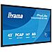 Monitor 42.5" IPS Flat T4329AS-B1AG 4K Ultra HD LED Touch Screen Tempo di Risposta 6,5 ms - Foto miniatura 5