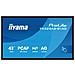 Monitor 42.5" IPS Flat T4329AS-B1AG 4K Ultra HD LED Touch Screen Tempo di Risposta 6,5 ms - Foto miniatura 1