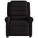 Poltrona Massaggiante Reclinabile Nera in Tessuto - Foto miniatura 3