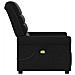 Poltrona Massaggiante Reclinabile Nera in Tessuto - Foto miniatura 4