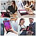 Custodia Per Ipad Mini 6 8.3"" Con Supporto E Alloggiamento Per Stilo Nera - Foto miniatura 2