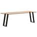 Gambe per tavolo consolle a forma di U 2 pz Antracite 28x(72-73) cm Acciaio - Foto miniatura 8