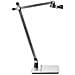 Lampada Da Scrivania A Led Serpens Con Dimmer Argento - Foto miniatura 4