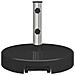 Base per ombrellone Nero 45 x 45 x 37.5 cm Granito - Foto miniatura 6
