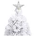 Lusso Casadino -  Albero Natale Preilluminato Bianco 240 Cm In Fibra Ottica - Foto miniatura 6