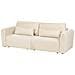 Divano Letto 3 Posti Vaxholm Bouclé Bianco Sporco Con Contenitore - Foto miniatura 3
