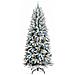 Albero di Natale artificiale con 300 LED Bianco 240 cm - Foto miniatura 3
