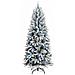 Albero di Natale artificiale con 300 LED Bianco 240 cm - Foto miniatura 4