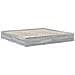 Letto con Contenitore con testiera Grigio Sonoma 200 x 200 cm - Foto miniatura 6