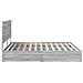 Letto con Contenitore con testiera Grigio Sonoma 200 x 200 cm - Foto miniatura 9