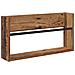 Scaffale per riviste 2 pcs Legno vecchio 60 x 12 x 30 cm - Foto miniatura 5