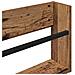 Scaffale per riviste 2 pcs Legno vecchio 60 x 12 x 30 cm - Foto miniatura 9