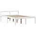 Letto Anziani con Testiera Bianco 120x190cm Legno Massello Pino - Foto miniatura 7