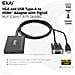 CAC-1720 cavo e adattatore video 0,6 m HDMI tipo A (Standard) VGA (D-Sub) + USB Nero - Foto miniatura 3