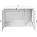 Casa per Gatti Bianco 85 x 55 x 50,5 cm Legno multistrato - Foto miniatura 6