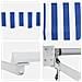 Tettuccio Elettrico Retrattile Blu e Bianco 4,5 × 3 m - Foto miniatura 7