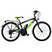 Bici Misura 24 Da Ragazzo Mountain Bike Sr24c Mtb Stark Cambio 18v Completa Di Accessori E Luci A Led - 34 Nero Verde Fluo Bianco Opaco - Foto miniatura 1