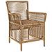 Sedia da esterno con cuscino 4 pcs Beige e Crema polyrattan - Foto miniatura 4