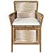 Sedia da esterno con cuscino 4 pcs Beige e Crema polyrattan - Foto miniatura 5