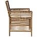 Sedia da esterno con cuscino 4 pcs Beige e Crema polyrattan - Foto miniatura 6