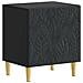 Comodino Nero 43 x 34,5 x 50 cm Legno ingegnerizzato - Foto miniatura 1