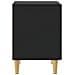 Comodino Nero 43 x 34,5 x 50 cm Legno ingegnerizzato - Foto miniatura 4