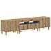 Mobile TV LED a 5 pezzi Rovere Artigianale Legno ingegnerizzato - Foto miniatura 1