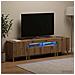Mobile TV LED a 5 pezzi Rovere Artigianale Legno ingegnerizzato - Foto miniatura 8