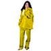 Impermeabile da Lavoro in Poliestere / Pvc Tg. L Completo colore Giallo - Foto miniatura 2