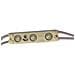 Modulo 3 Led 2835 1,24w 12v Monocolore Ip65 Impermeabile Luce Blu Vt-28353 5122 - Foto miniatura 1
