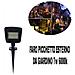 2 Pezzi Faro Picchetto Esterno Da Giardino 60 Led Smd Luce Fredda 7w Dr 490lm 6000k - Foto miniatura 2
