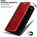 Custodia Compatibile Con Xiaomi Black Shark In Rosso Mela - Coperchio Protettiva Con Chiusura Magnetica, Funzione Stand E Tasca Per Le Carte - Foto miniatura 2