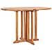 Tavolo Pieghevole Farfalla 120x70x75 Cm In Massello Di Teak - Foto miniatura 1