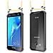 Catena Di Telefoni Cellulari Compatibile Con Samsung Galaxy J3 / J3 Duos 2016 In Crema Beige - Coperchio Protettivo In Silicone Con Anelli D'argento, Cinturino In Corda E Custodia Staccabile - Foto miniatura 2