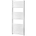 Termoarredo Bagno Scaldasalviette Acciaio Radiatore Calorifero Termosifone Bianco *** Misure : H1800xl450xi400 33 Tubi - Foto miniatura 2