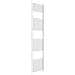 Termoarredo Bagno Scaldasalviette Acciaio Radiatore Calorifero Termosifone Bianco *** Misure : H1800xl450xi400 33 Tubi - Foto miniatura 4