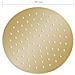 Testa Doccia A Pioggia In Acciaio Inox 20 Cm Rotonda Oro - Foto miniatura 7