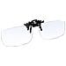 Lenti A Clip Anti Luce Blu Per Occhiali Antifatica Antiriflesso Trasparenti - Foto miniatura 1