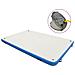 Tappeto Galleggiante Gonfiabile Blu e Bianco 200x150x15 cm - Foto miniatura 1