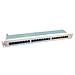 Kat. 6 19"-Patchpanel, 24 P, geschirmt, grau, Grigio - Foto miniatura 1