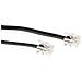 RJ11 - RJ11 cable, Black 5.0m, RJ11, RJ11 - Foto miniatura 1