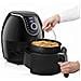 Aerofryer XXL Friggitrice Ad Aria, capacità 5,2 l, Max potenza 1700 W, 8 programmi, da 80 °C a 200 °C, Nero - Foto miniatura 3