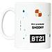 Mug Bt21 Shooky Junior 300 Ml Ceramica Bianco / blu - Foto miniatura 3