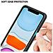 Custodia Compatibile Con Apple Iphone 11 - Ottica A Strisce In Cremisi Rosa - Coperchio Protettivo In Vetro Temperato E Silicone Tpu - Foto miniatura 5