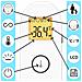 Irt3w Termometro Digitale Infrarossi 3 In 1 - Termometro Medico Digitale Senza Contatto Per Neonati / bambini / adulti E Oggetti - Retroilluminazione - Risultati Immediati E Accurati - Foto miniatura 5