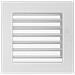 Griglia Di Ventilazione 17x17 Bianco Avec Une Persienne - Foto miniatura 3