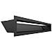 Griglia Di Ventilazione Luft 9x60 Nero - Foto miniatura 1